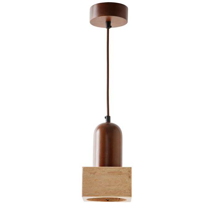 Opviq Lámpara de araña Suala - Walnut